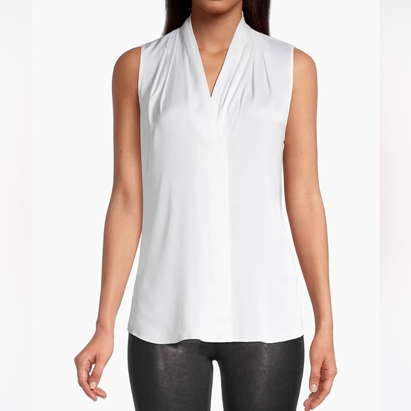 Kobi Halperin Mila Sleeveless Silk-Blend Blouse Size Large NWT - Picture 1 of 8